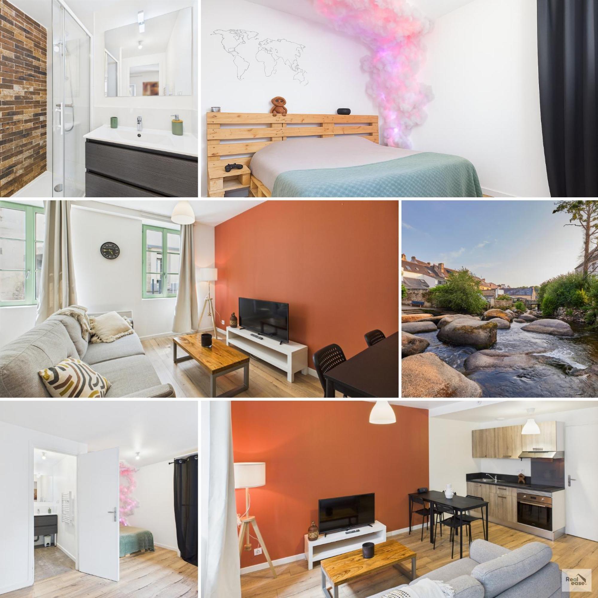 Logement De Caractere En Haute Ville De Quimperle Exterior photo